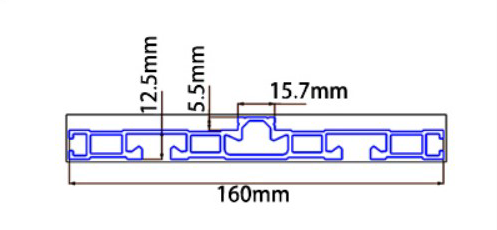 Double-layer Rail Electric Circular Saw Universal Rail Linear Engraving Machine Rail Woodworking DIY