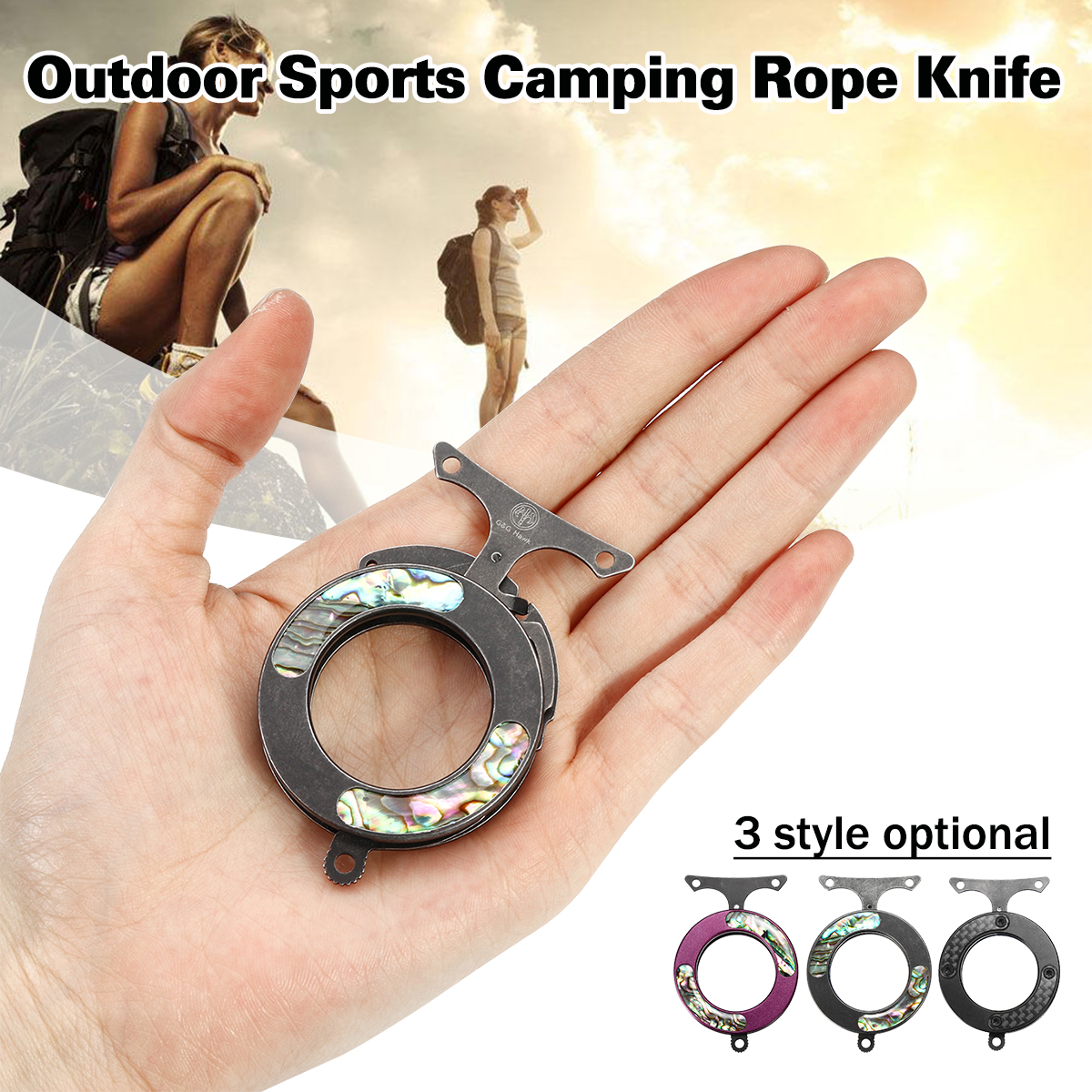 Pocket SOS Rope Cutter Survival Tool EDC Cutting Every Day Caary Gadget Package Opener Cutter