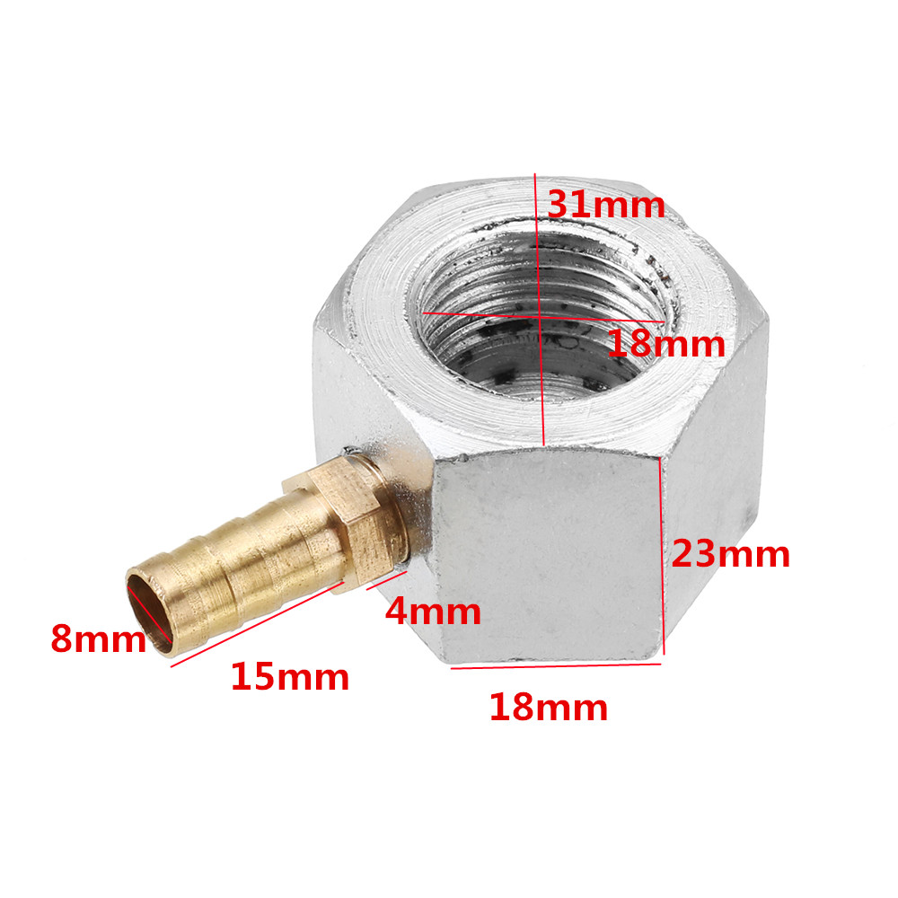 Effetool G1/2 Cooling Tube Magnetic Seat With 1 Hole For Lathe Machine Tool