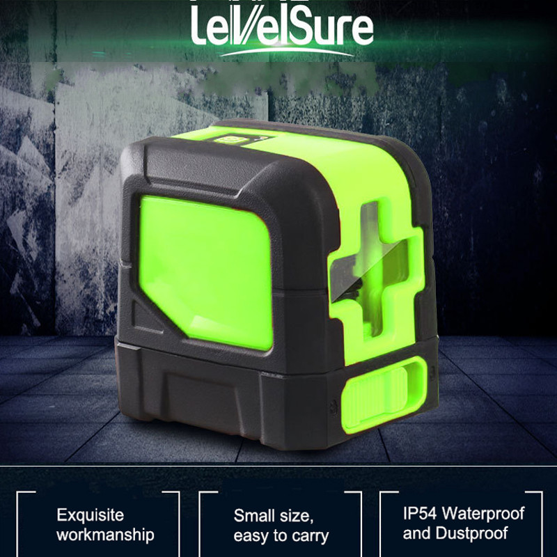 360?? Rotary 2 Line Laser Self Leveling Vertical Horizontal Level Green Measure Laser Level 