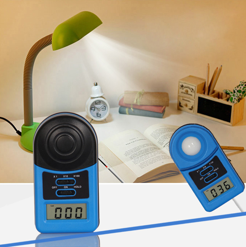 WHDZ LX1010A Digital 200,000 Lux Meter Illuminometer Photometer Lux Meter Light Meter Mini Pocket Size