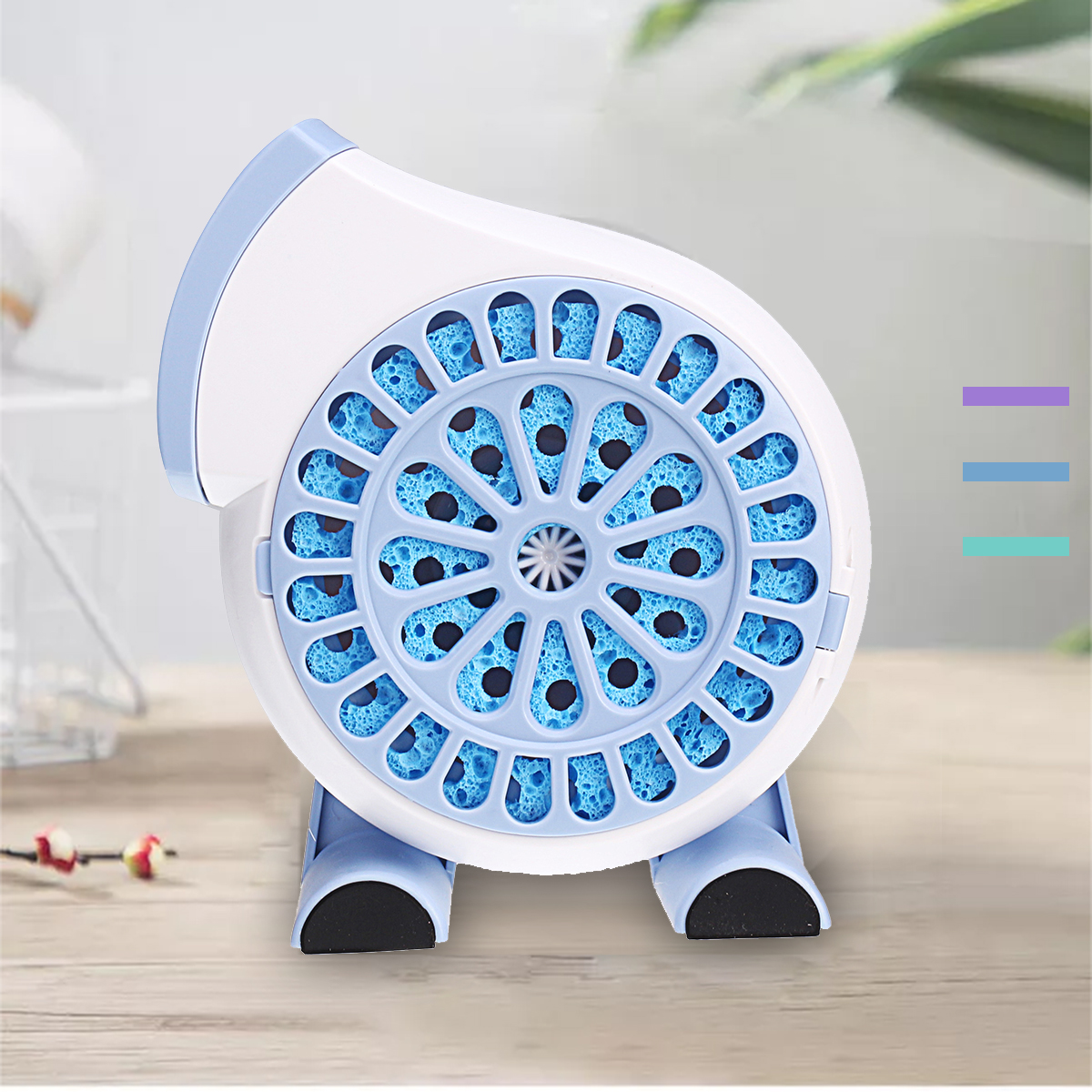 Creative Mini Fan Handheld USB Fan Rechargeable Strong Wind Cooling Fan Ultrathin Low Noise Summer Essentials