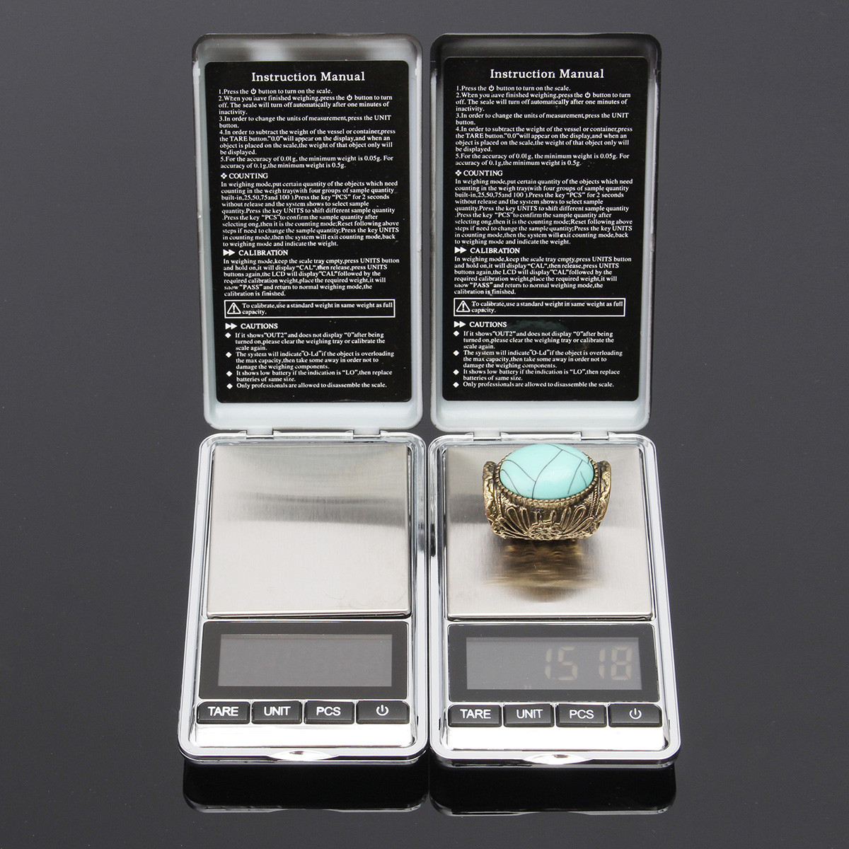 DANIU Electronic Pocket Mini Digital Gold Jewelry Weighing Scale Balance 0.01 200g/500g