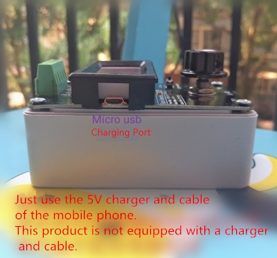 Adjustable Current Voltage Analog Simulator 0~20mA Signal Generator DC 0~10V with Built-in 2000mA Rechargeable Lithium Battery