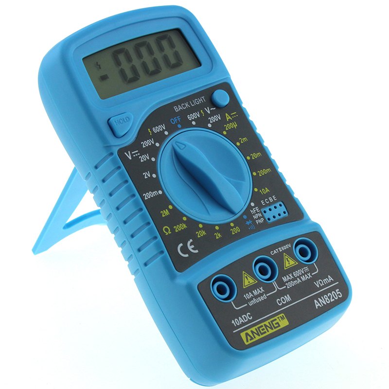 ANENG AN8205 Professional Digital Multimeter AC/DC Ammeter Voltmeter Ohm Tester