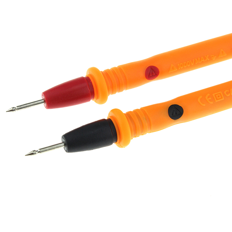 3010B 1000V 10A Heavy Duty Multimeter Voltmeter Rubberized Test Probe Leads Wire Pen Cable 