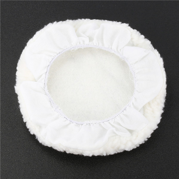 5pcs 210mm Polisher Buffer Pads Set Soft Wool Bonnet Pad With Loop for Polishing Buffing