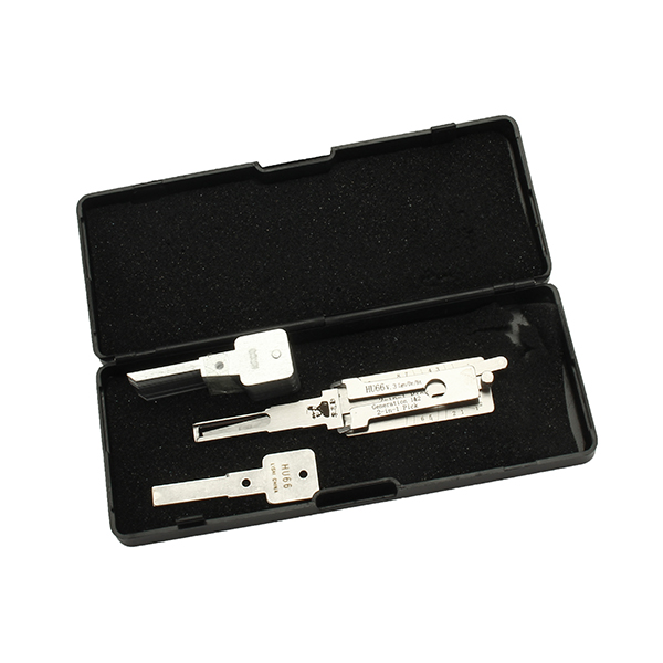 DANIU HU66 V.3 2 in 1 Car Door Lock Pick Decoder Unlock Tool Locksmith Tools