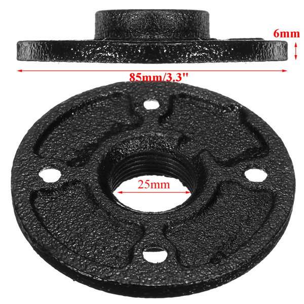 1 Inch Malleable Iron Pipes Fittings Replacement 1 Inch Threaded Floor Flange