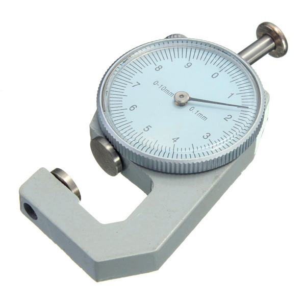Thickness Gauge Tester Measure Leathercraft Tool 0-10mm Flat Paper Tissue