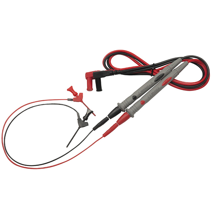 P1511B 2mm Banana Plug Female to Test Clip Probe Test Lead Kit Can Connect the Digital Multimeter Pen