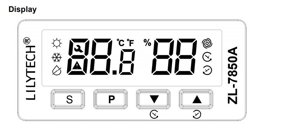 ZL-7850A 100-240Vac Thermometer Hygrometer Dual-display Multifunctional Automatic Incubator Temperature Humidity Incubator