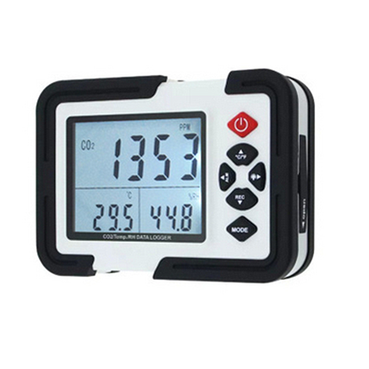 USB Carbon Dioxide CO2 Data Air Temperature Logger Humidity Meter Monitor LCD