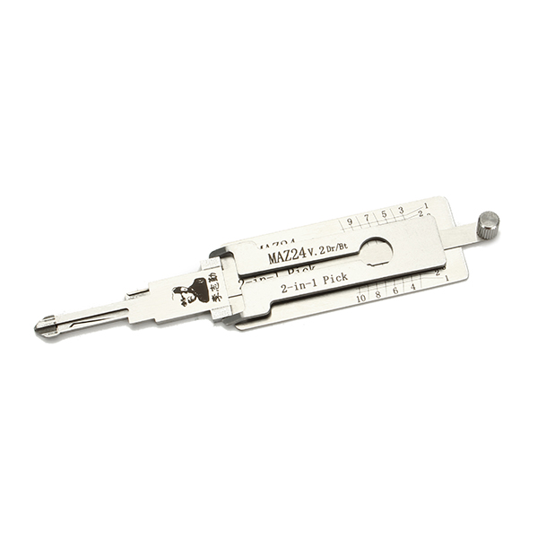 DANIU MAZ24 2 in 1 Car Door Lock Pick Decoder Unlock Tool Locksmith Tools 
