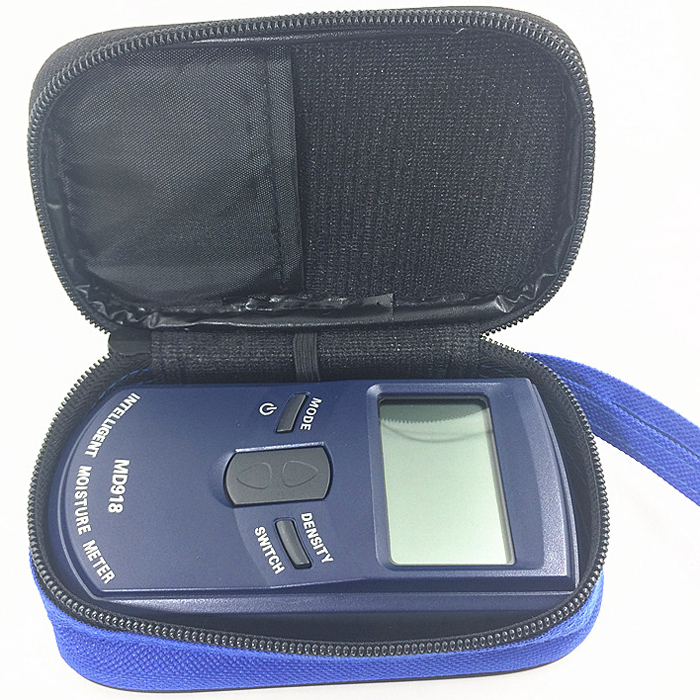MD918 Digital Inductive Moisture Meter Wood Humidity Meter Damp Detector Tester Paper Wall Moisture Analyzer 4~80%