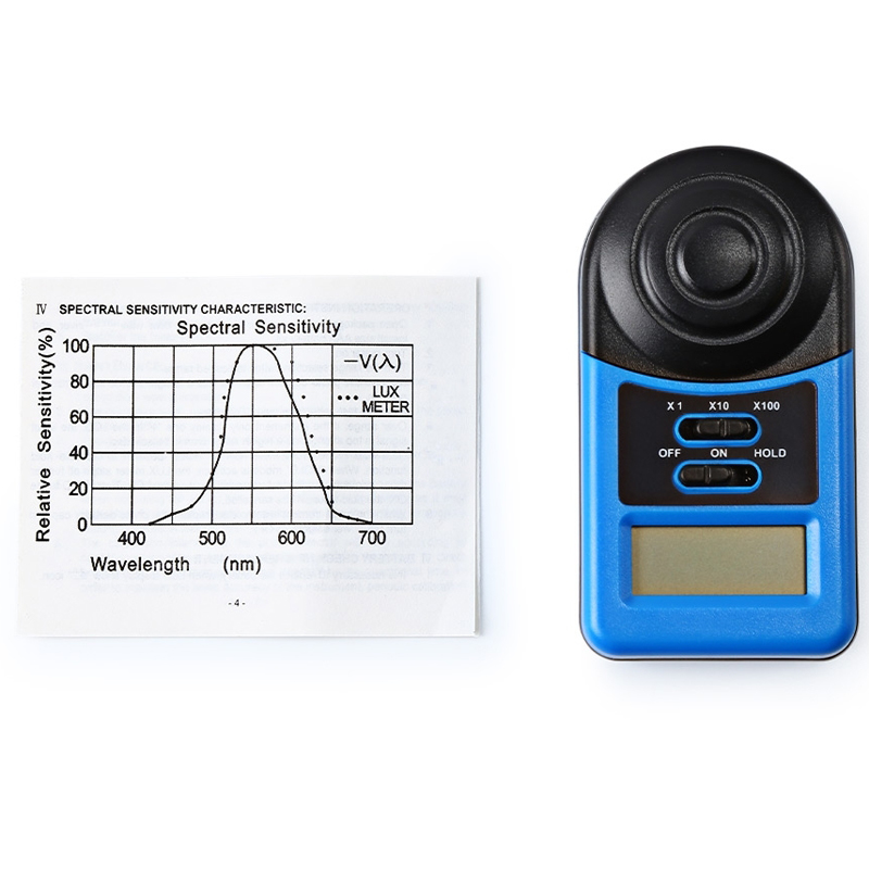 WHDZ LX1010A Digital 200,000 Lux Meter Illuminometer Photometer Lux Meter Light Meter Mini Pocket Size