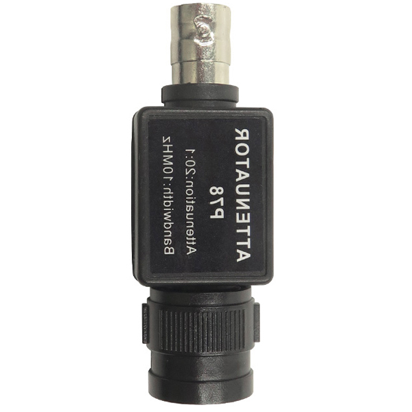 P78 20:1 Signal Attenuator 10MHz Bandwidth Oscilloscope Accessories BNC Adapter HT201 Upgrade Version