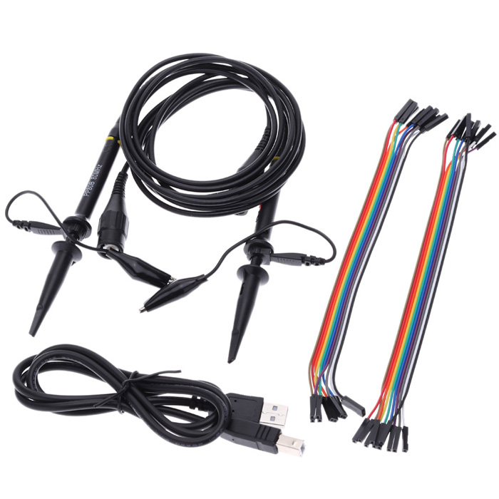 Hantek 6022BL PC USB Oscilloscope 2 Digital Channels 48MSa/s Sample Rate 16 Channels Logic Analyzer