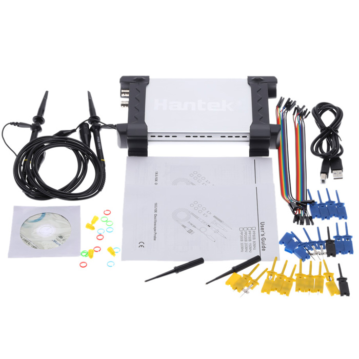 Hantek 6022BL PC USB Oscilloscope 2 Digital Channels 48MSa/s Sample Rate 16 Channels Logic Analyzer