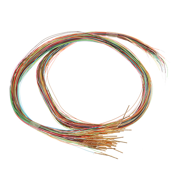 R50-2W7 Length 17.5mm 100Pcs Spring Test Probes Receptacle Pre-wired 