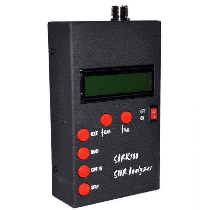 SARK100 1-60 Mhz ANT SWR Antenna Analyzer Meter Tester for Ham Radio Hobbists
