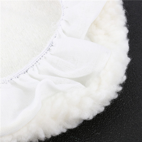 5pcs 210mm Polisher Buffer Pads Set Soft Wool Bonnet Pad With Loop for Polishing Buffing