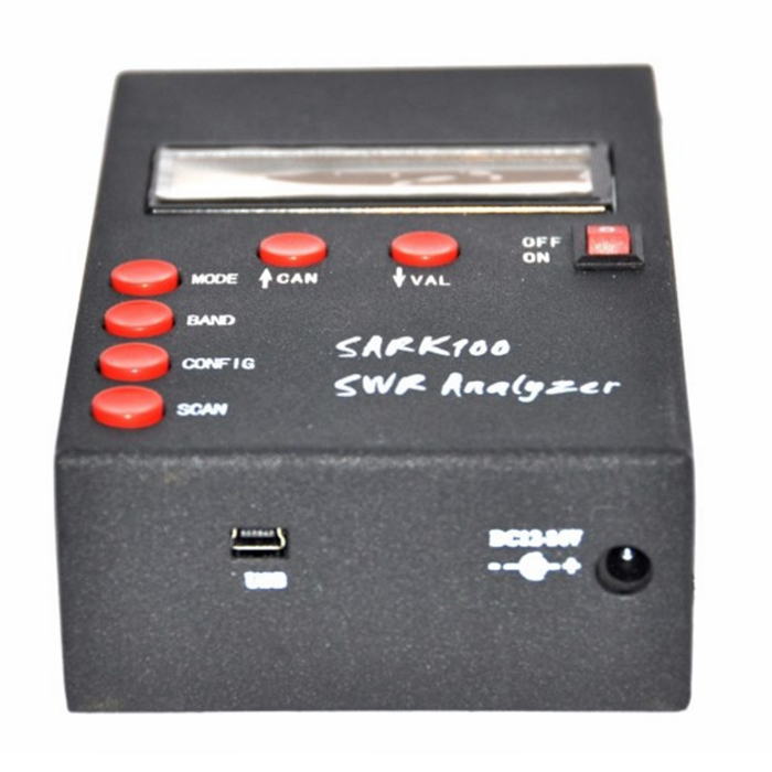 SARK100 1-60 Mhz ANT SWR Antenna Analyzer Meter Tester for Ham Radio Hobbists