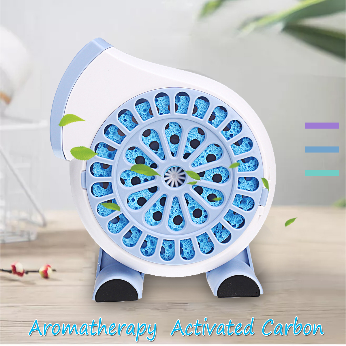 Creative Mini Fan Handheld USB Fan Rechargeable Strong Wind Cooling Fan Ultrathin Low Noise Summer Essentials