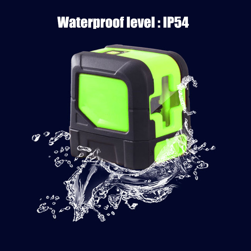 360?? Rotary 2 Line Laser Self Leveling Vertical Horizontal Level Green Measure Laser Level 