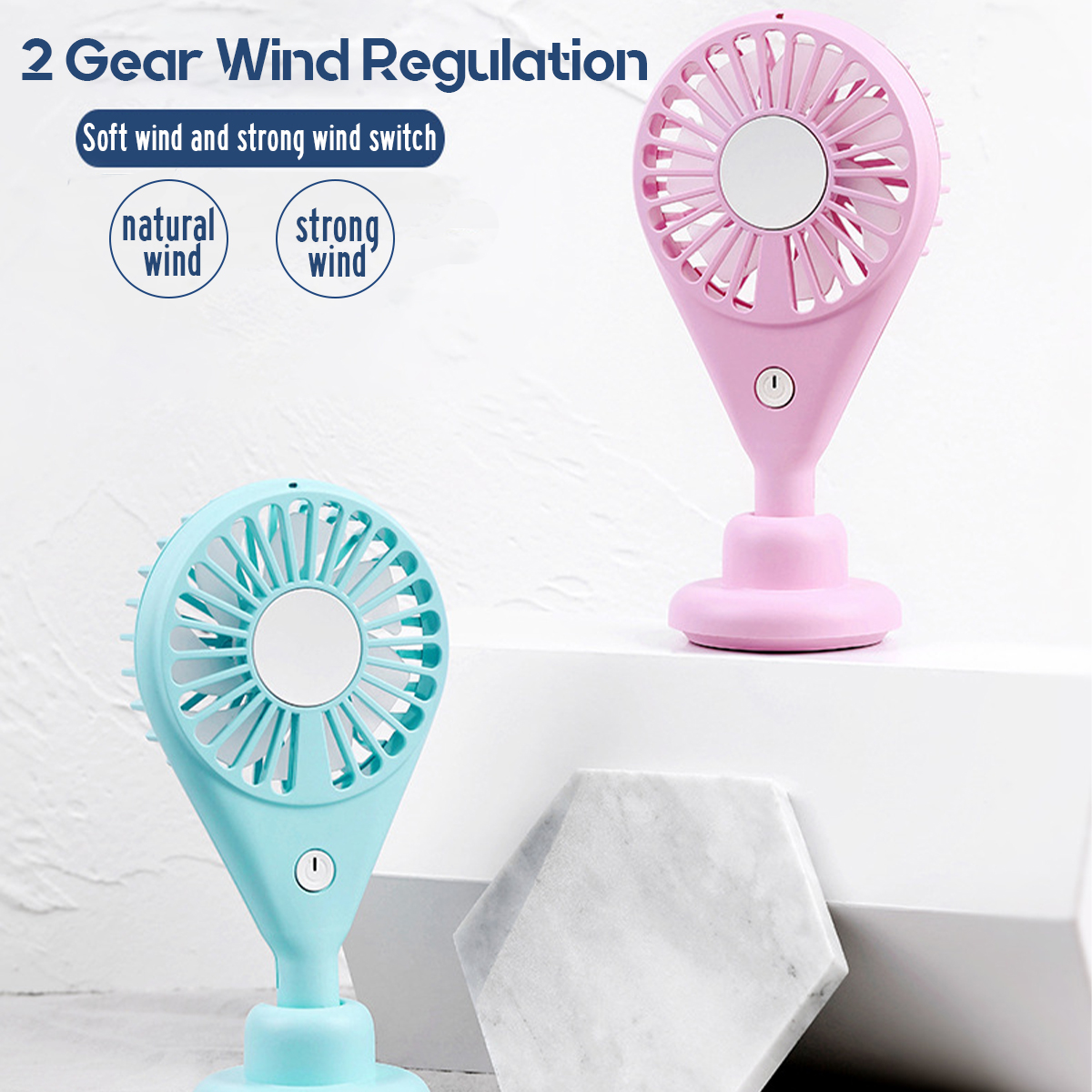 Portable Cooling Fan USB Small Fan Mini Handheld Fan