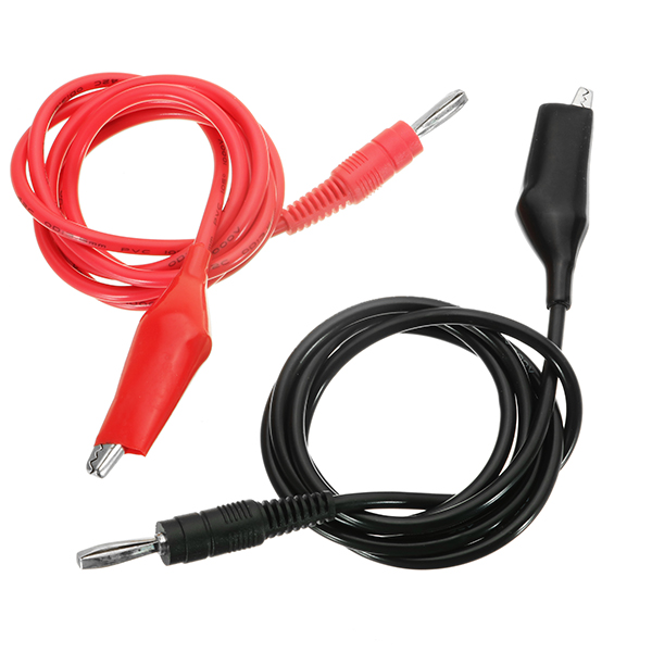 LODESTAR LA04010 1000V 10A Test Probe Alligator Clip to Banana Plug for Testing Electronic Equipment