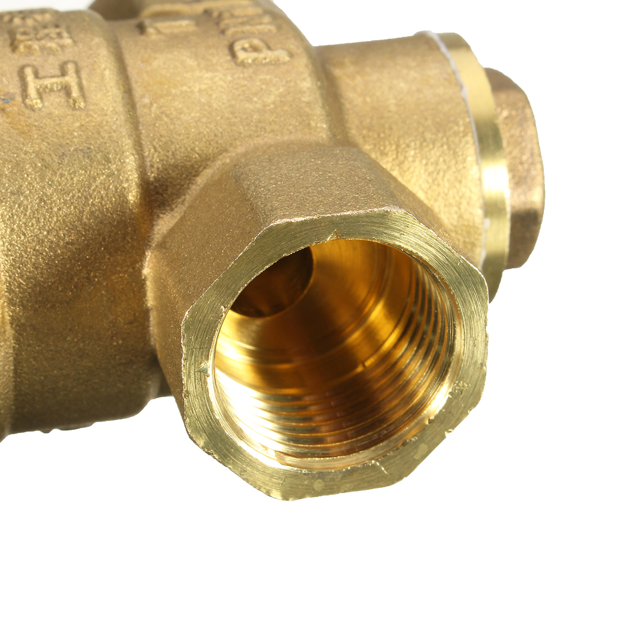 DN20 NPT ?'' Adjustable Brass Water Pressure Regulator Reducer with Gauge Meter