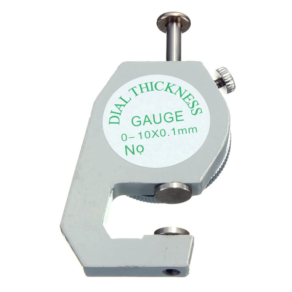 Thickness Gauge Tester Measure Leathercraft Tool 0-10mm Flat Paper Tissue