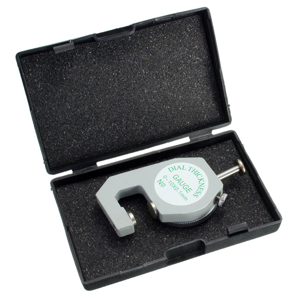Thickness Gauge Tester Measure Leathercraft Tool 0-10mm Flat Paper Tissue