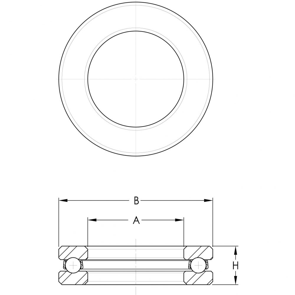 Miniature Thrust Ball Bearings