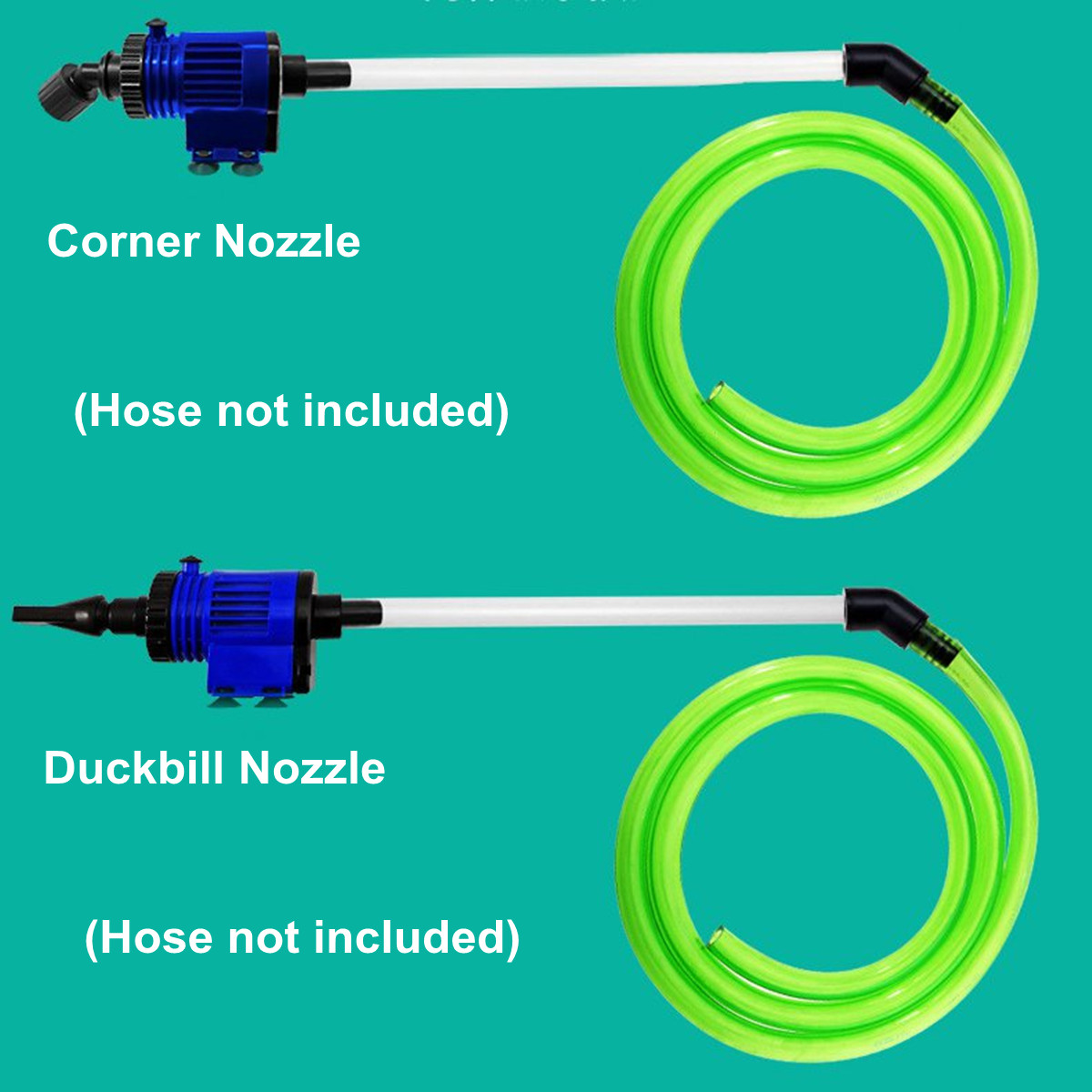 16W Electric Aquarium Vacuum Gravel Cleaner Fish Tank Water Pump