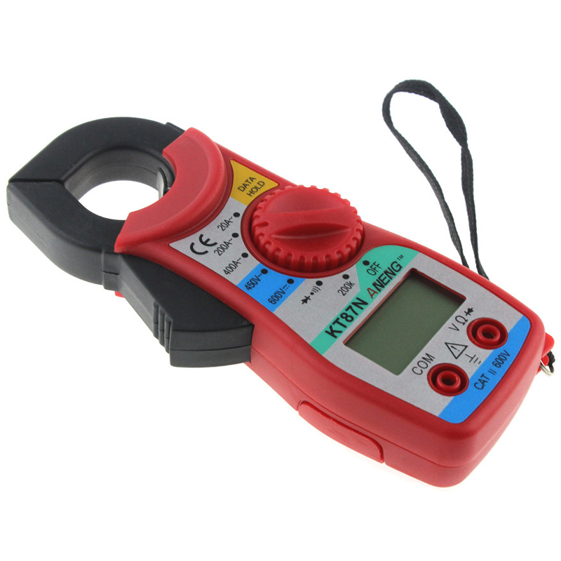 ANENG KT87N Digital Multimeter Clamp Meter Current Clamp Pincers AC/DC Current Voltage Tester