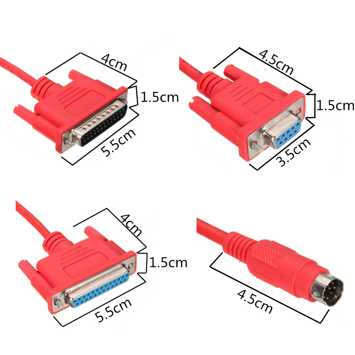 SC-09 SC09 PLC Programming Cable Downloader For Mitsubishi MELSEC FX&A Series RS422 Adapter