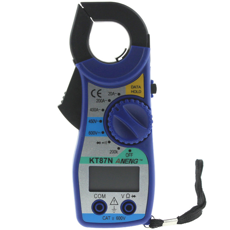 ANENG KT87N Digital Multimeter Clamp Meter Current Clamp Pincers AC/DC Current Voltage Tester