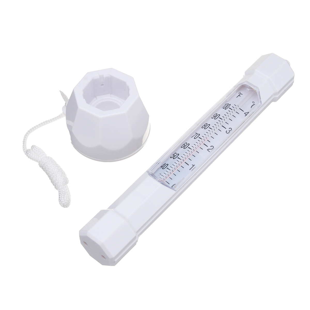 White Floating Water Swimming Pool Bath Spa Hot Tub Temperature Thermometer ??/?H