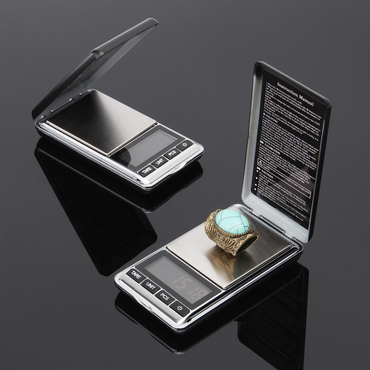 DANIU Electronic Pocket Mini Digital Gold Jewelry Weighing Scale Balance 0.01 200g/500g