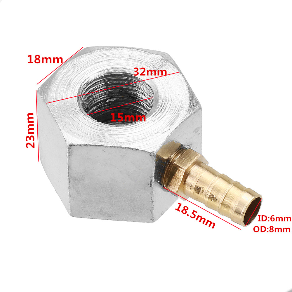 Effetool G3/8 Cooling Tube Magnetic Seat with 1 Hole Flexible for Milling Cooling