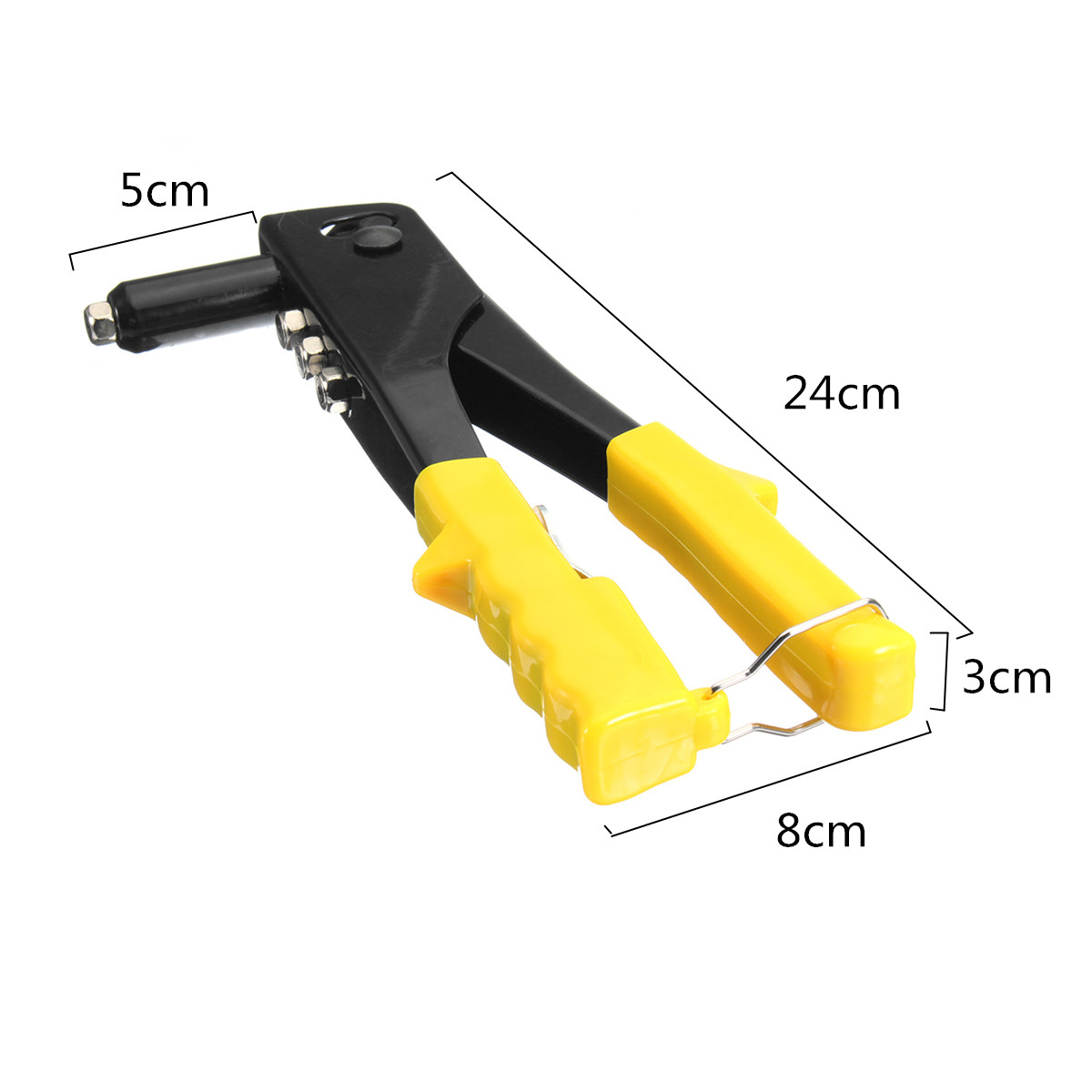 Perforated Hand Riveter Single Core Pulling 4.0mm 4.8mm 2.4mm 3.2mm With Wrench