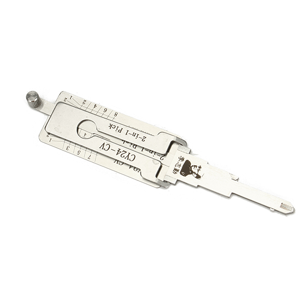 DANIU CY24 2 in 1 Car Door Lock Pick Decoder Unlock Tool Lock Picks Tools 