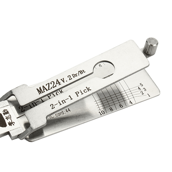 DANIU MAZ24 2 in 1 Car Door Lock Pick Decoder Unlock Tool Locksmith Tools 