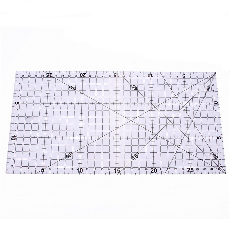 30x15cm Quilting Ruler Acrylic Sewing Clear Quilt Patchwork Diy Tools 