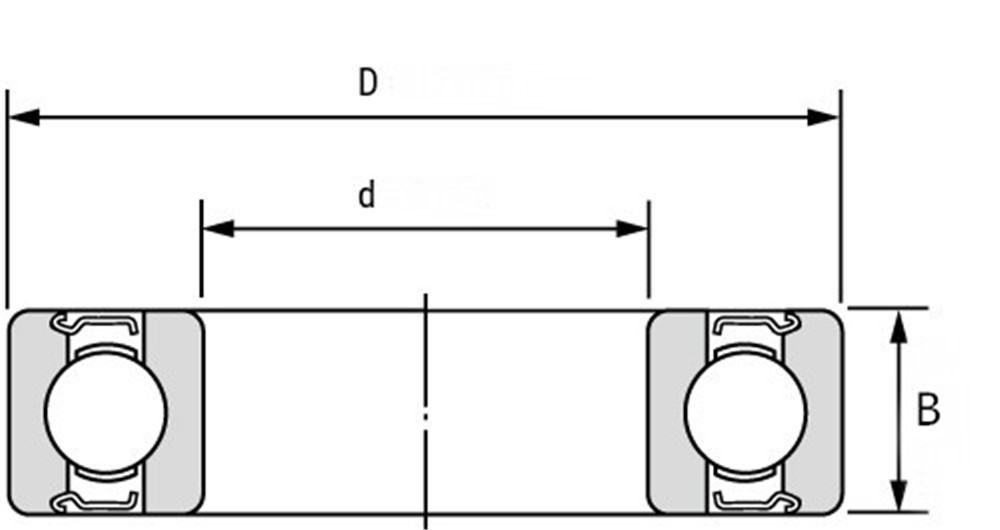 Machifit 10pcs MR128ZZ MR148ZZ Ball Bearing I.D 8mm Steel Double Shielded Deep Groove Bearing Ball Bearings