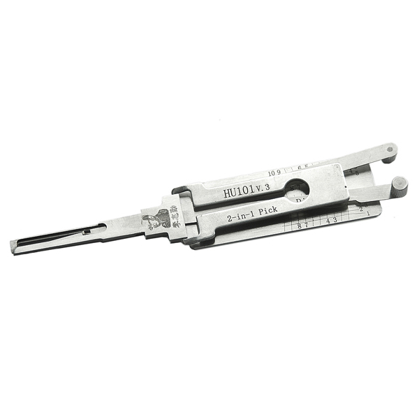 DANIU HU101 v.3 2 in 1 Car Door Lock Pick Decoder Unlock Tool