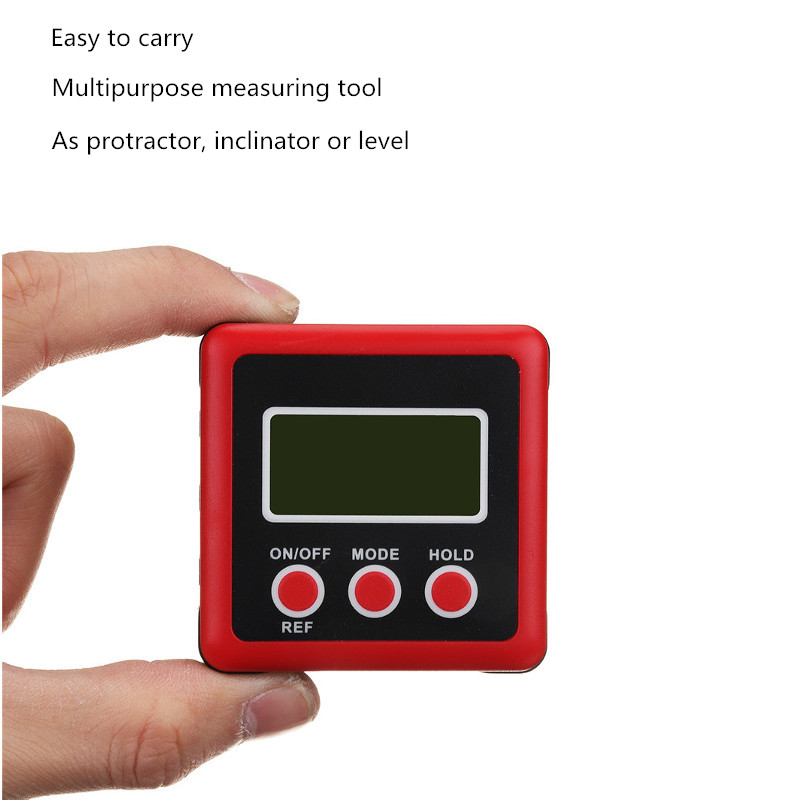 Digital Protractor Angle Finder Digital Protractor Inclinometer Spirit Level Ruler 