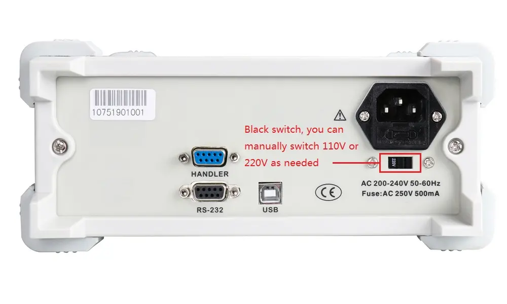 ET44 Series Desktop Digital LCR Meter Capacitance Resistance Impedance Inductance Measure LCR Bridge LCR Meter